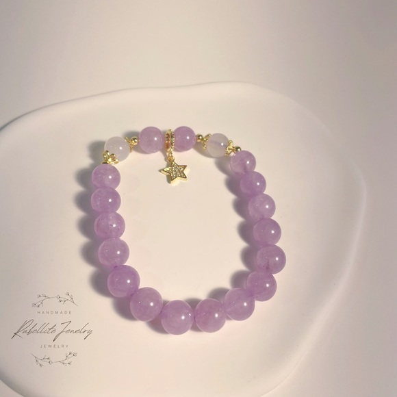 Handmade Amethyst Bracelet - Picture 4 of 5